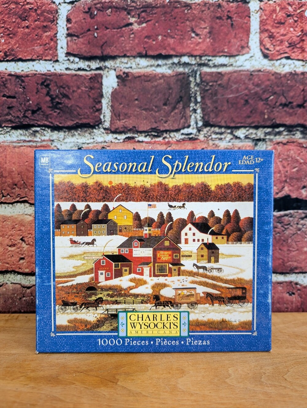 Charles Wysocki, Country Spyce, 1000 Piece Puzzle, New